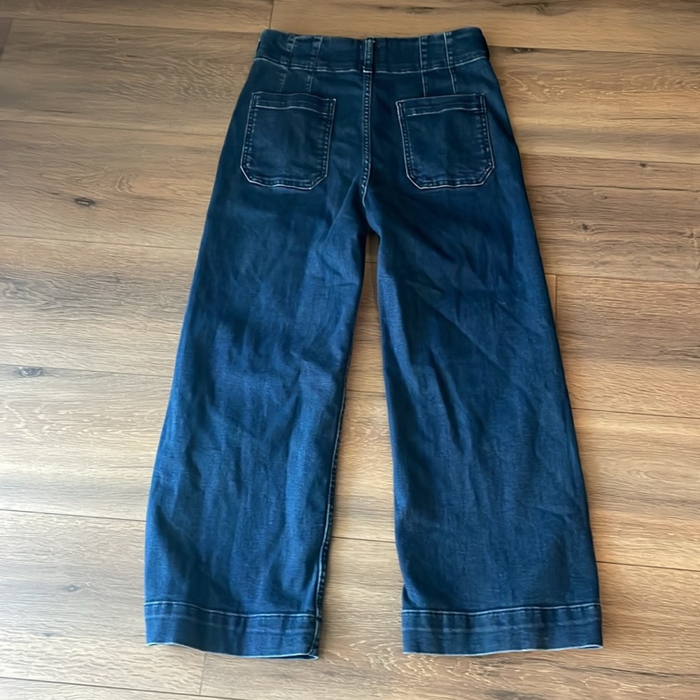 Maeve Anthropologie Collette Wide Leg Jeans- 29 - Picture 4 of 5